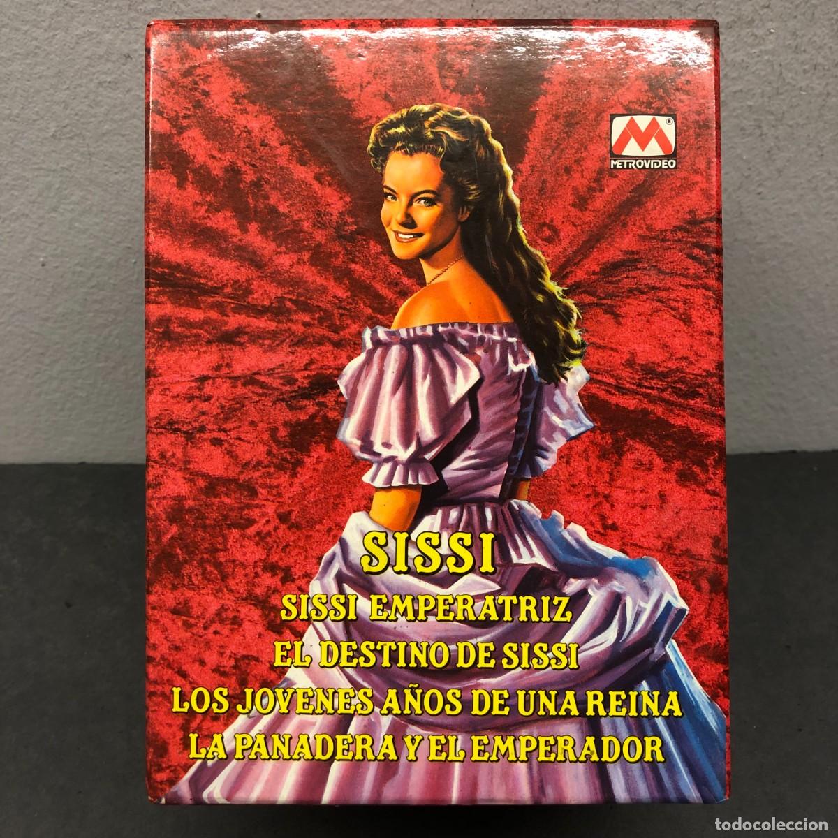 Cine: SISSI - SISSI EMPERATRIZ, EL DESTINO DE SISSI... - COLECCI&Oacute;N 5 PELICULAS - VHS / 1243