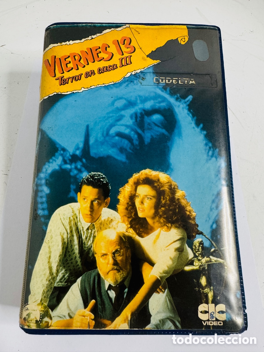 Cine: Pel&iacute;cula Vhs Viernes 13 Terror en Casa III. CIC V&iacute;deo 1987