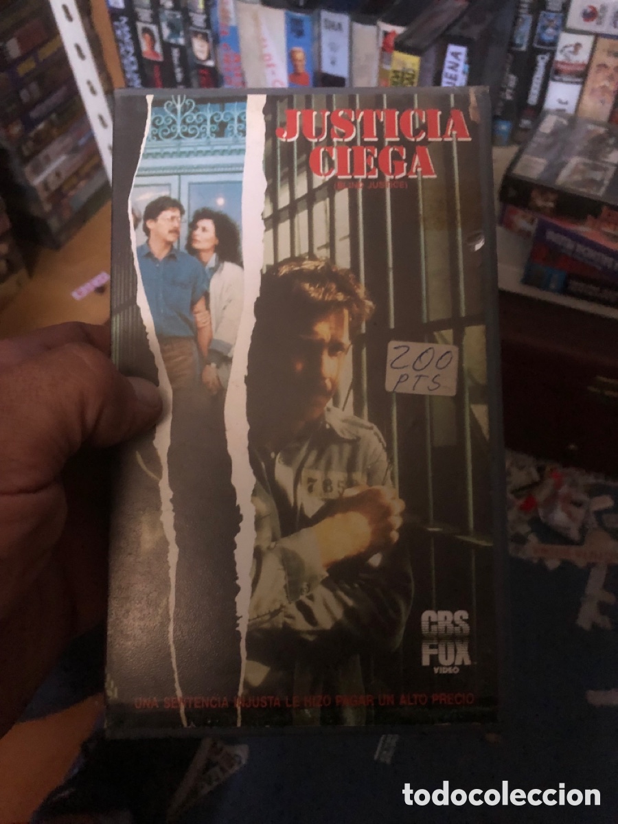 Cine: VHS V&Iacute;DEO CLUB JUSTICIA CIEGA