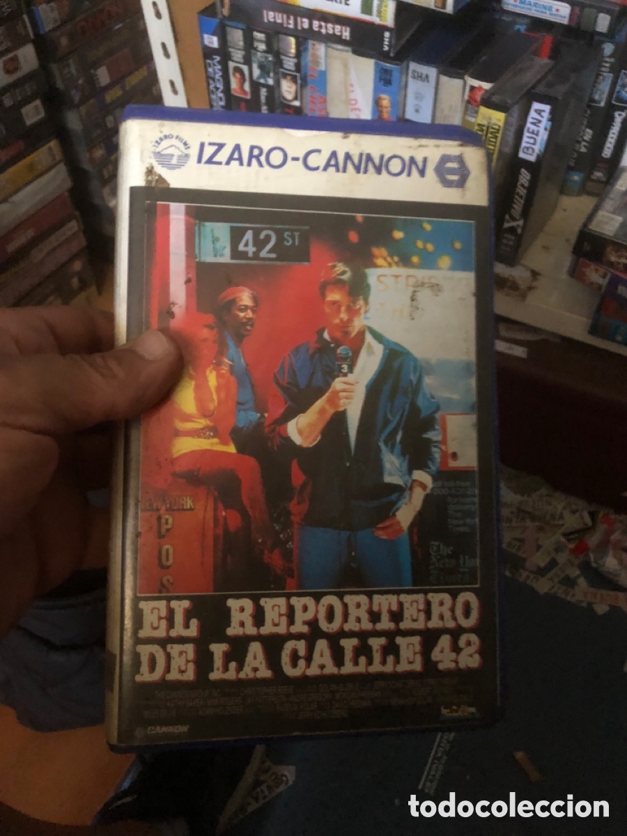 Cine: VHS V&Iacute;DEO CLUB EL REPORTERO DE LA CALLE 42