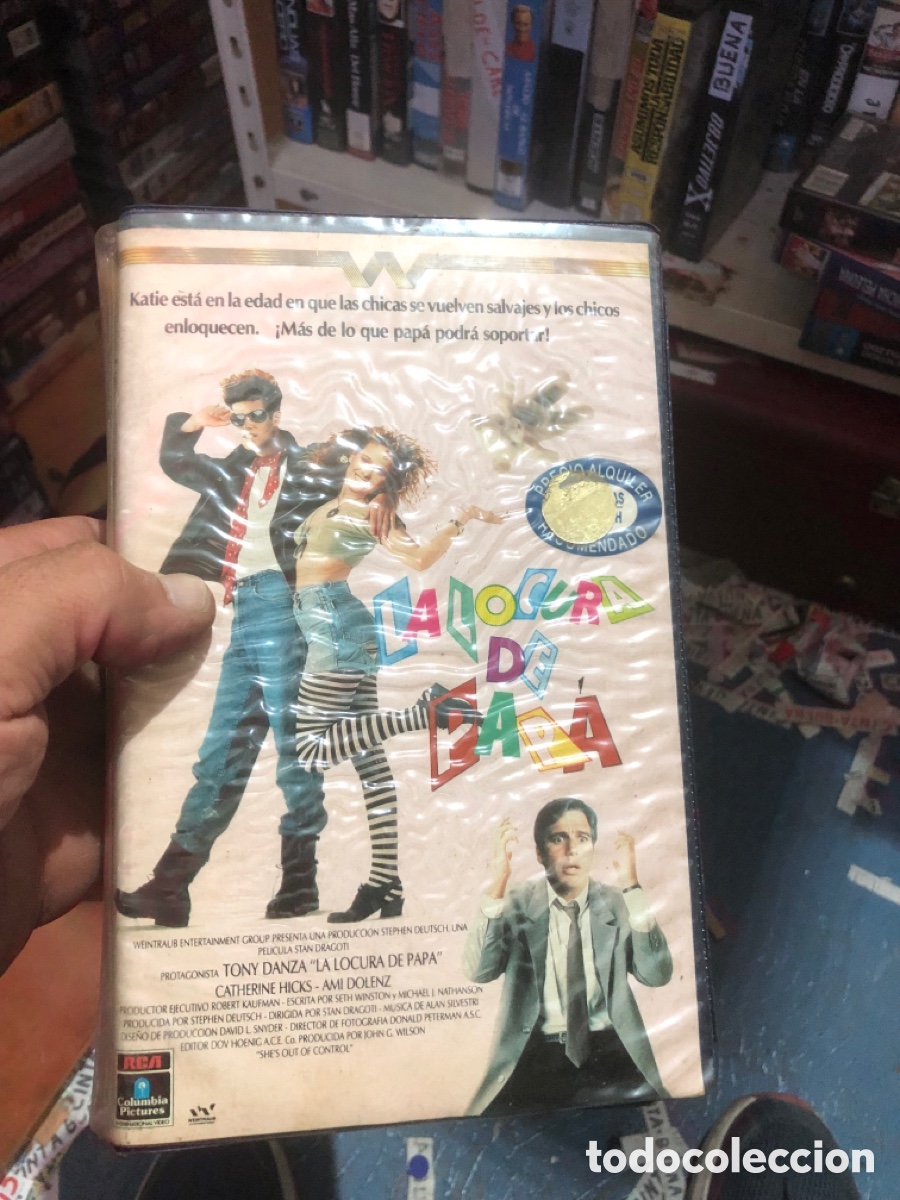 Cine: VHS V&Iacute;DEO CLUB LAS LOCURAS DE PAPA