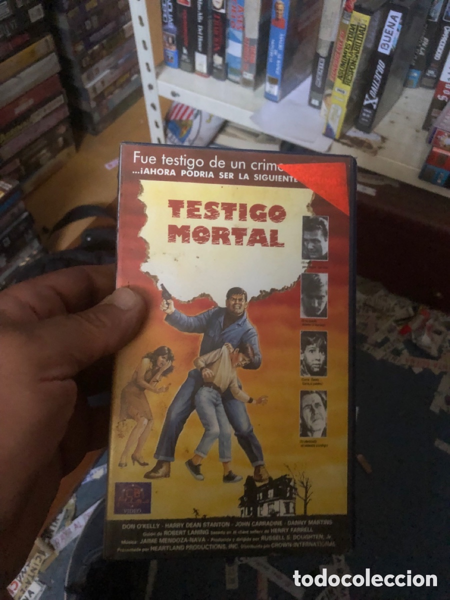 Cine: VHS V&Iacute;DEO CLUB TESTIGO MORTAL