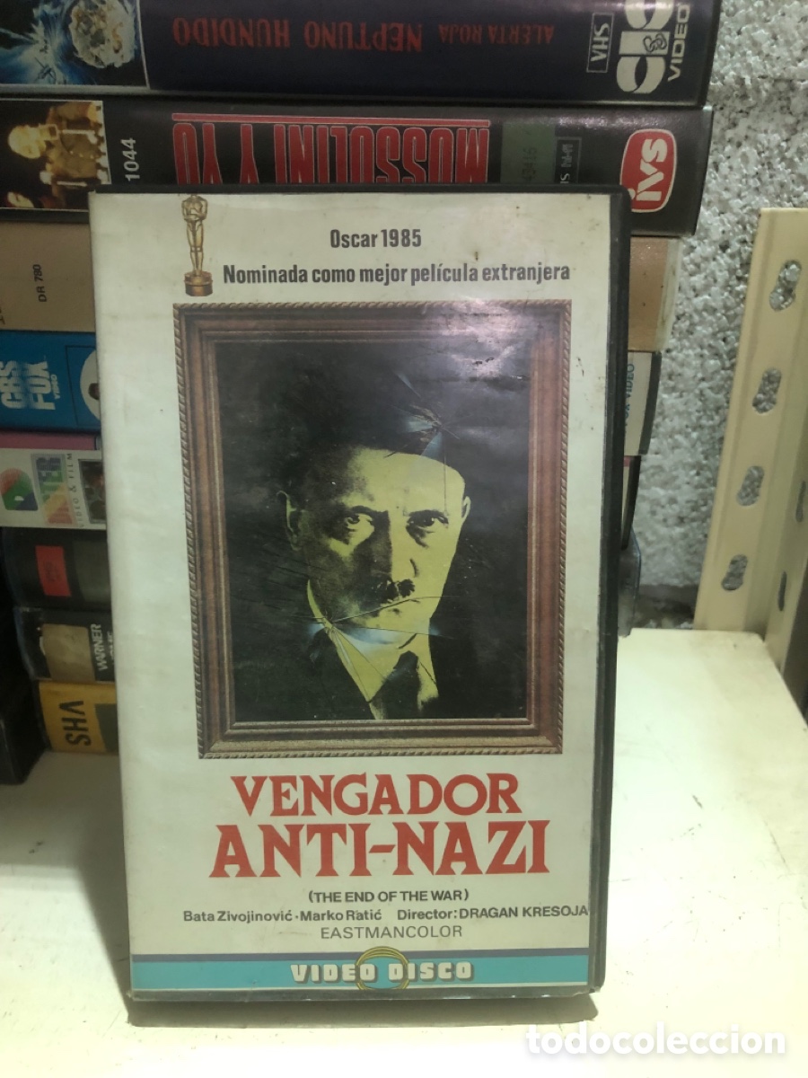 Cine: VHS V&Iacute;DEO CLUB VENGADOR ANTI NAZI