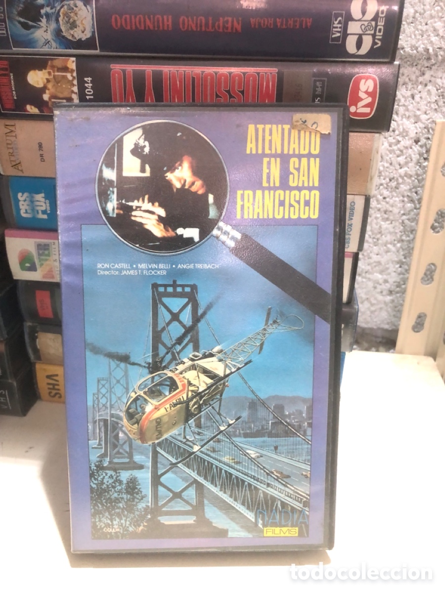 Cine: VHS V&Iacute;DEO CLUB ATENTADO EN SAN FRANCISCO