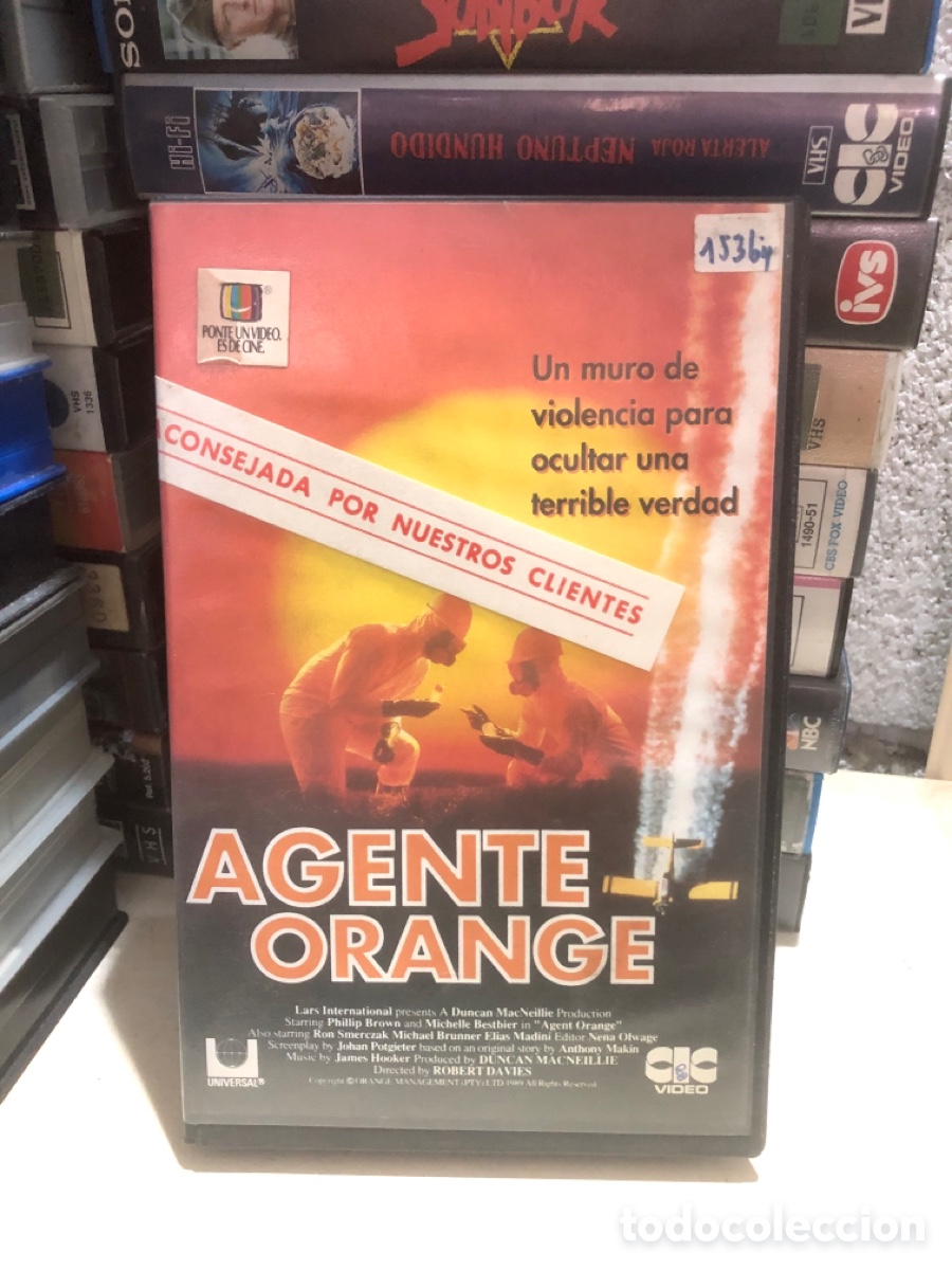 Cine: VHS V&Iacute;DEO CLUB AGENTE ORANGE