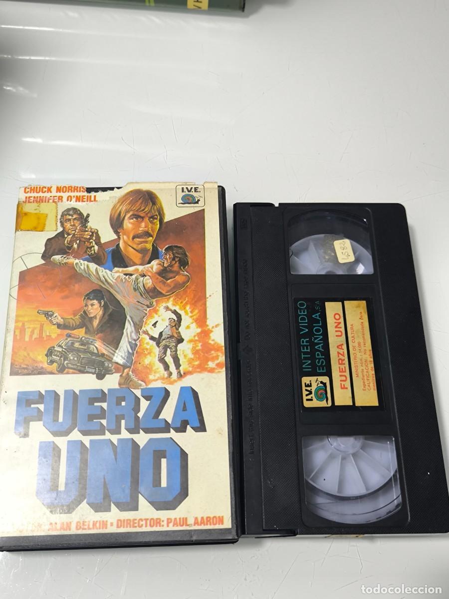Cine: Fuerza Uno VHS Chuck Norris