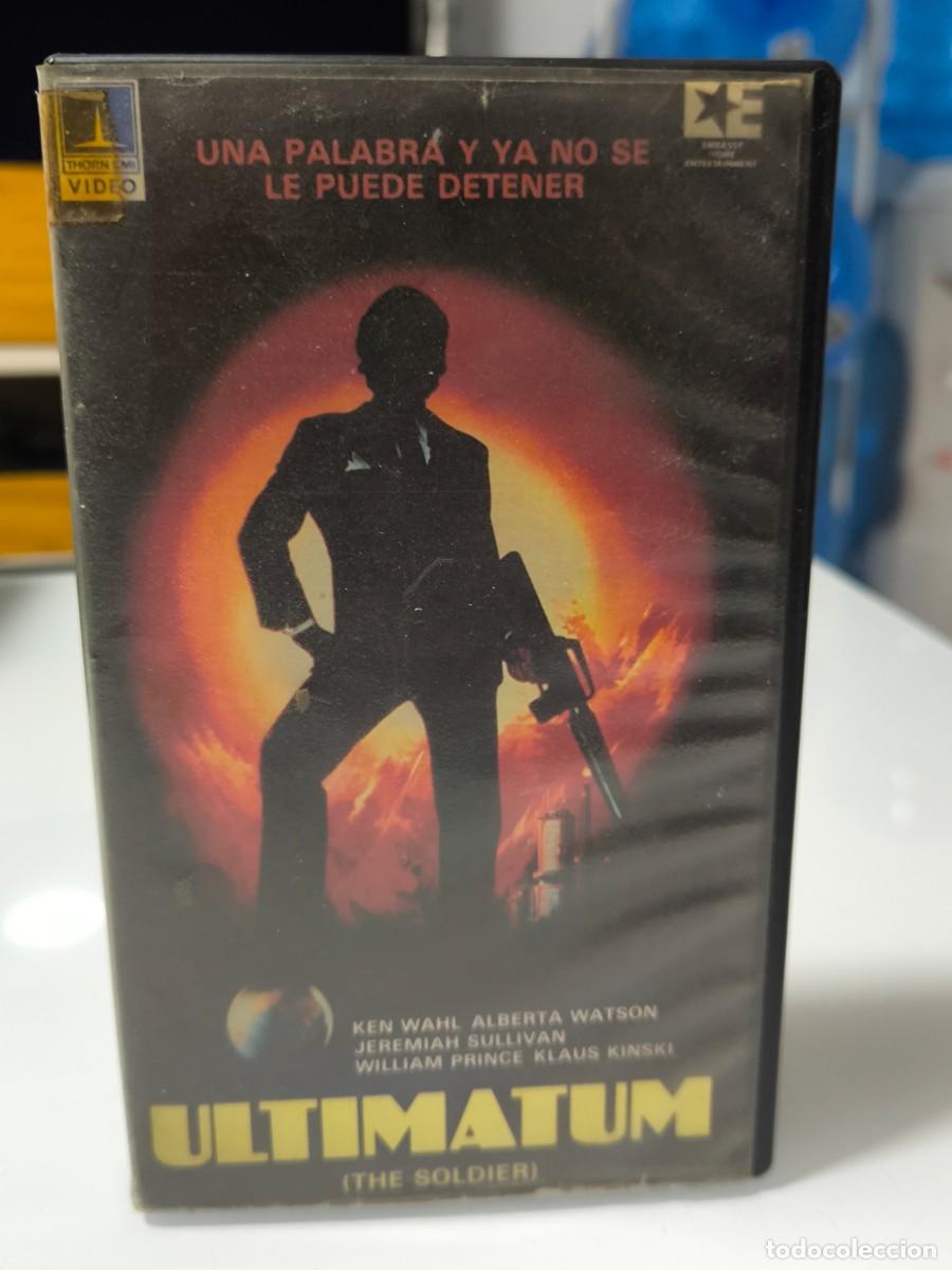 Cine: Ultim&aacute;tum The soldier VHS