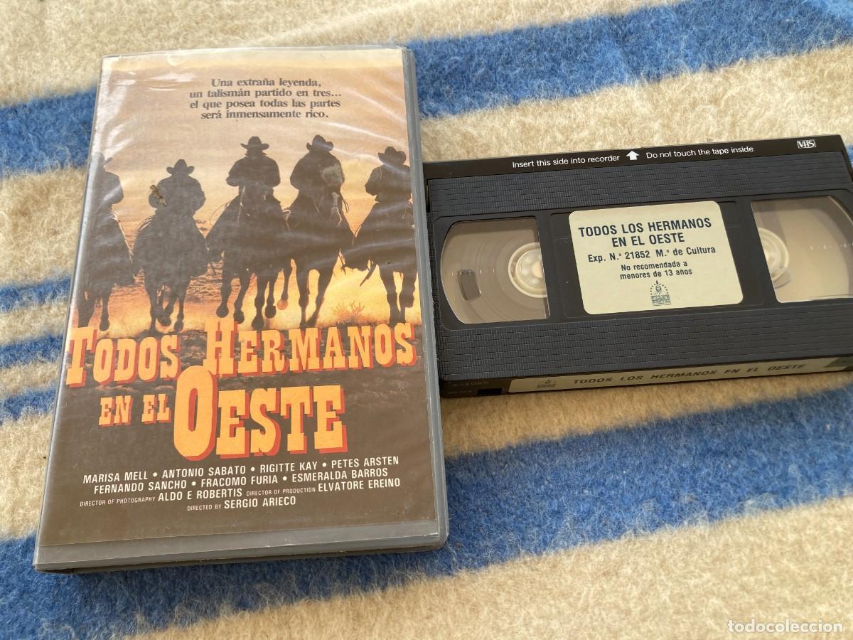 Cine: VHS ORIGINAL / TODOS LOS HERMANOS EN EL OESTE