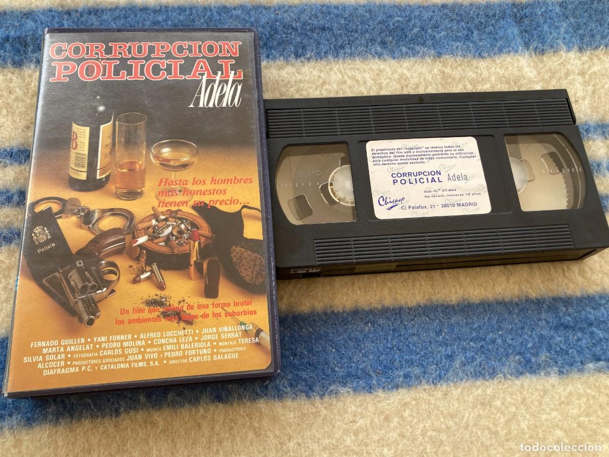 Cine: VHS ORIGINAL / CORRUPCI&Oacute;N POLICIAL - ADELA