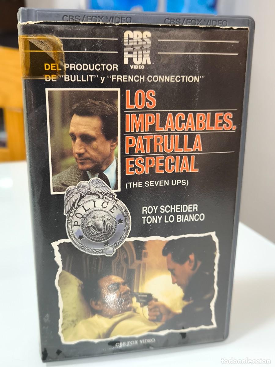 Cine: Los Implacables. Patrulla especial vhs
