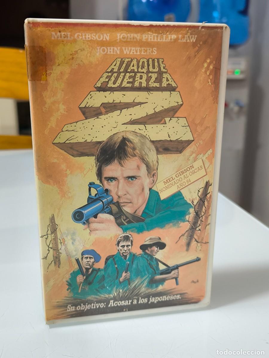 Cinema: Ataque Fuerza Z vhs Mel Gibson