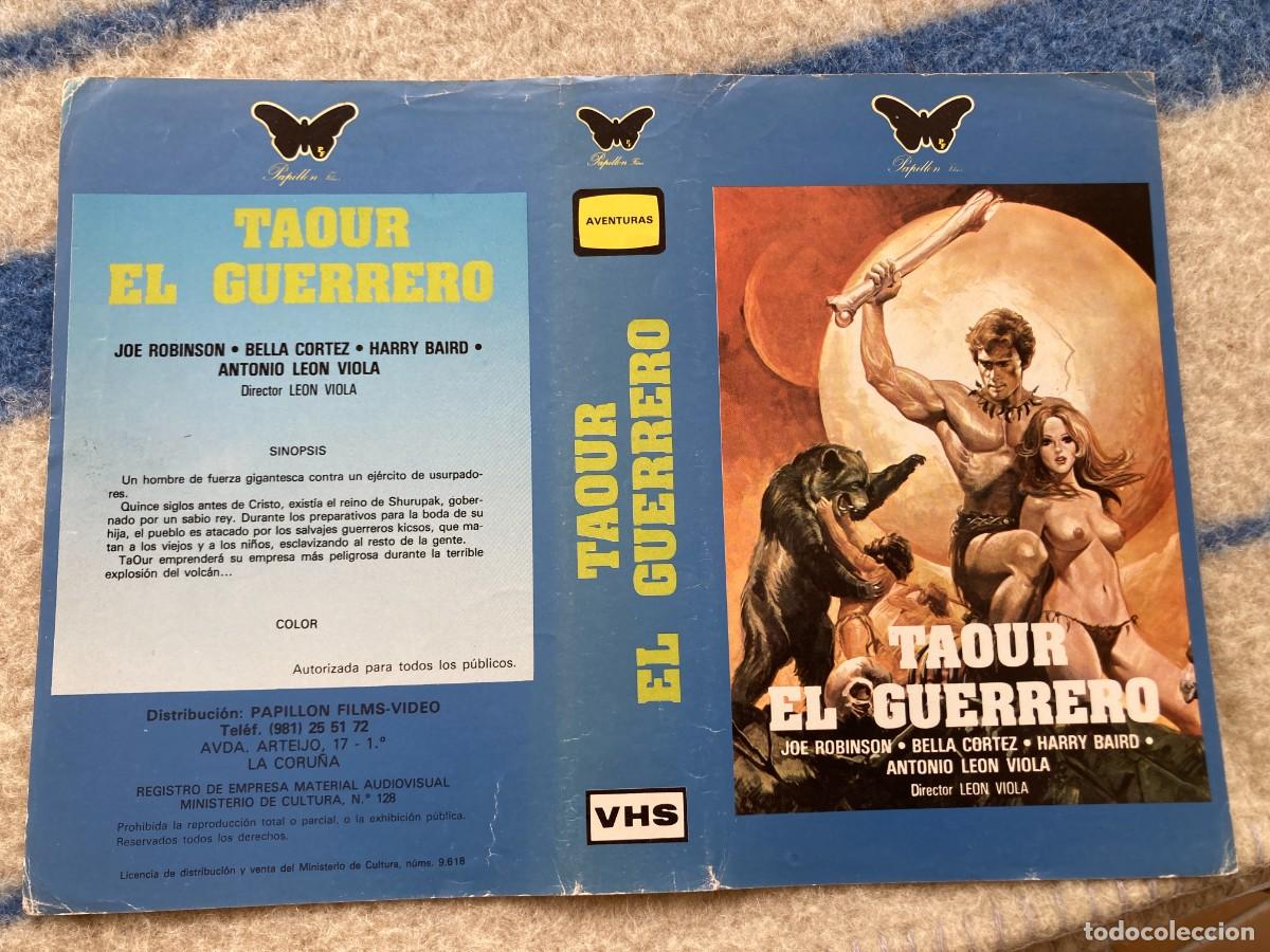 Cine: Car&aacute;tula video original TAOUR EL GUERRERO