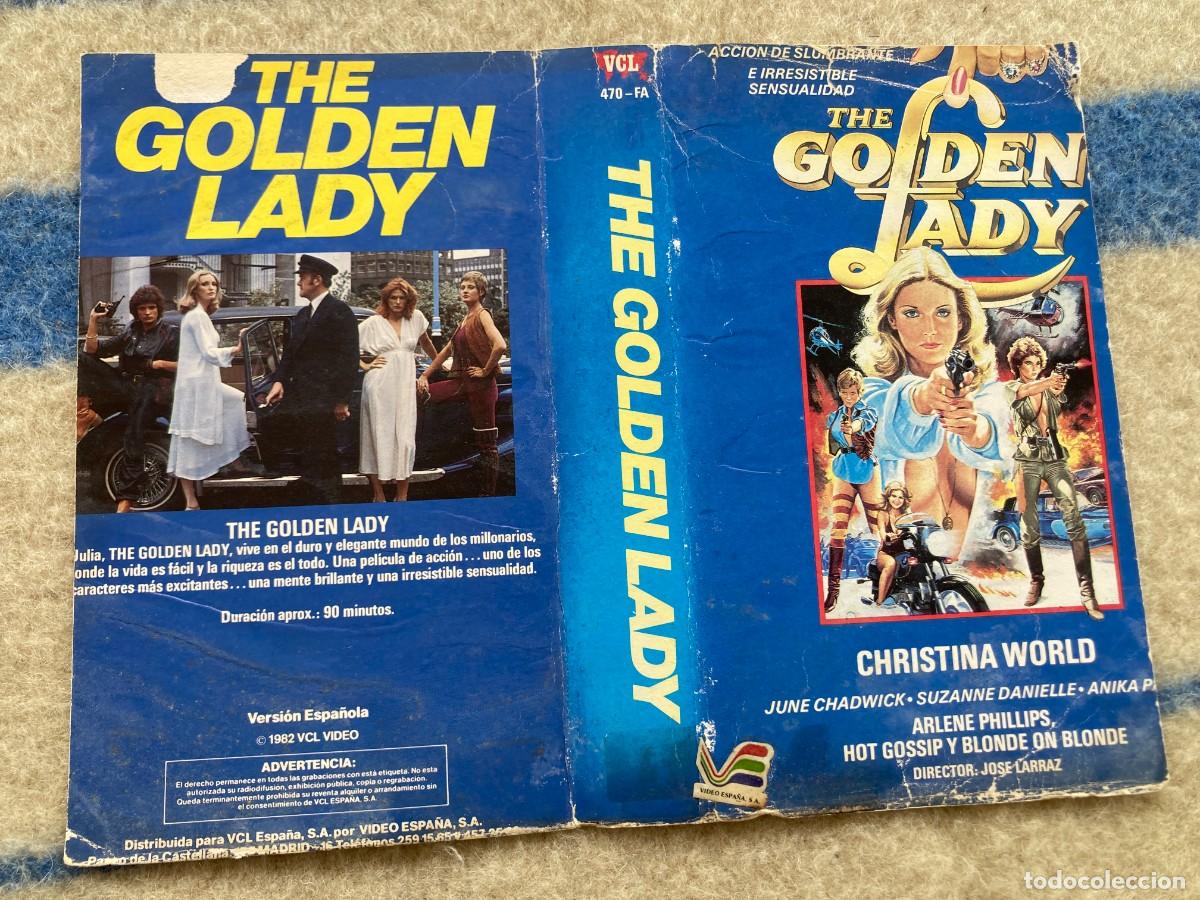 Cine: Car&aacute;tula video original THE GOLDEN LADY