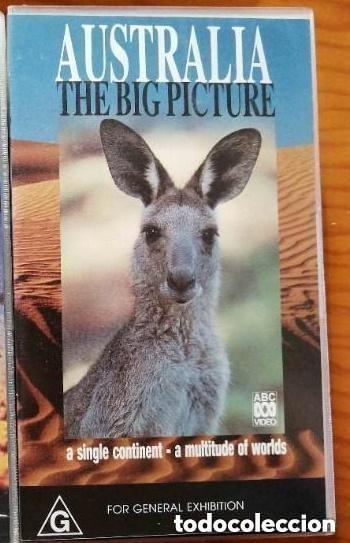 Cine: VHS - THE BIG PICTURE - Animales de Australia - DOCUMENTAL en ingl&eacute;s