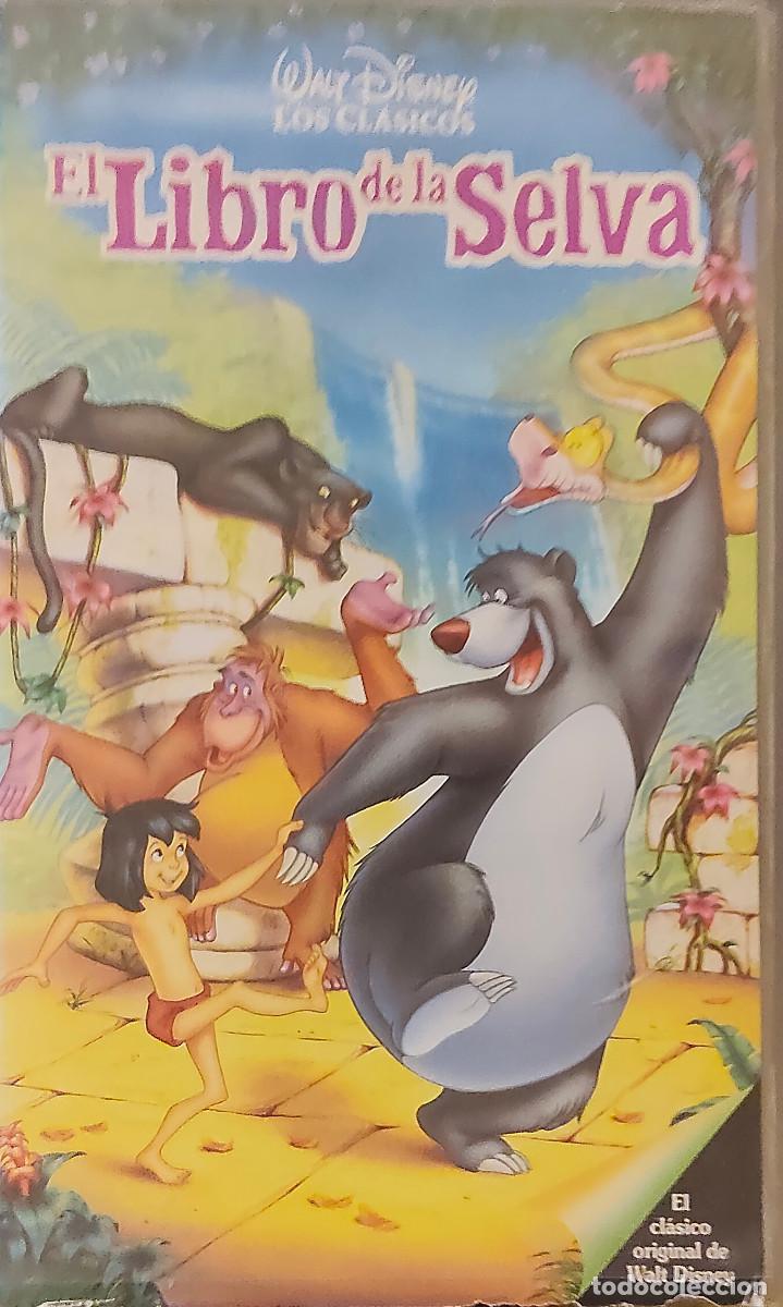 Cine: EL LIBRO DE LA SELVA. WALT DISNEY CL&Aacute;SICOS. VHS. TDKR88