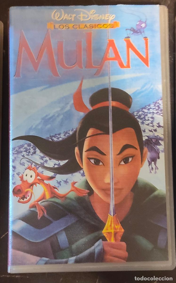 Cine: MULAN *** VHS INFANTIL (DIBUJOS ANIMADOS) *** WALT DISNEY