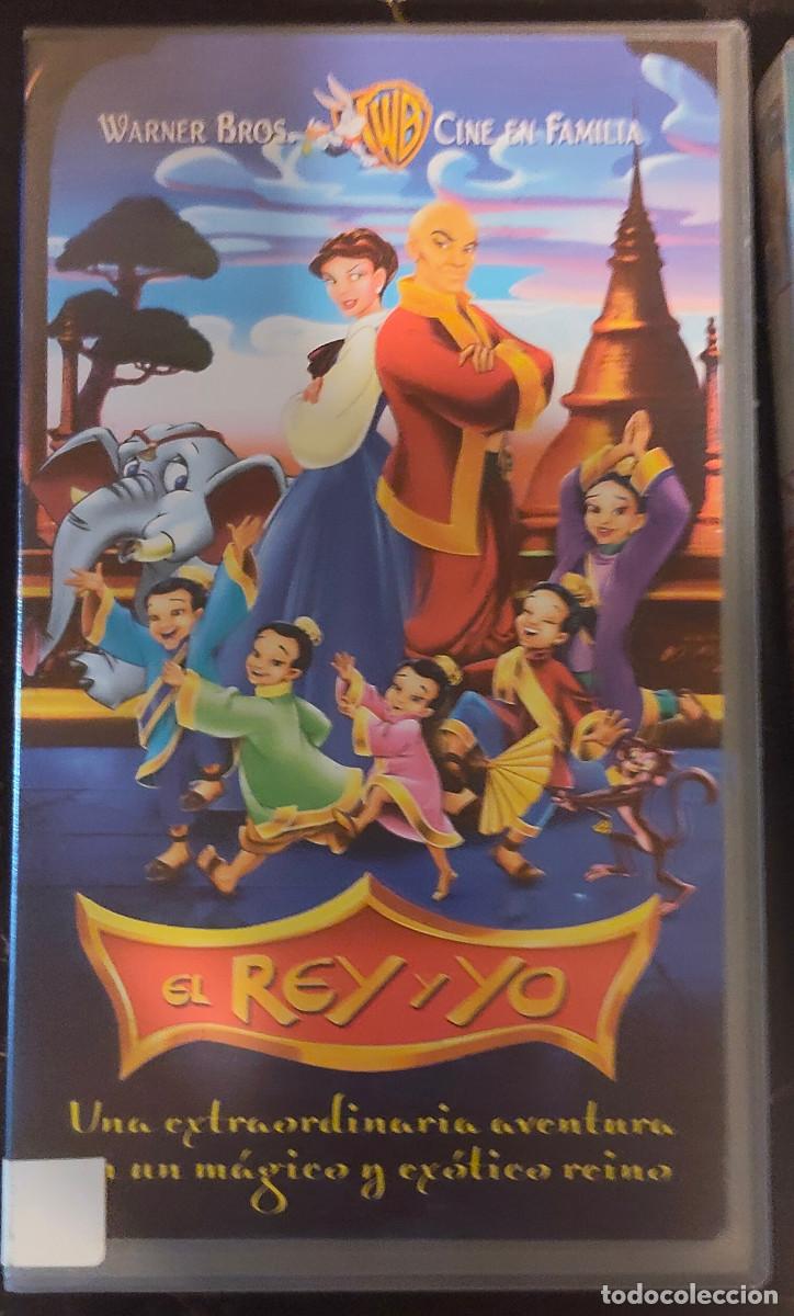 Cine: CINTA VHS EL REY Y YO, WARNER BROSS - Foto 1