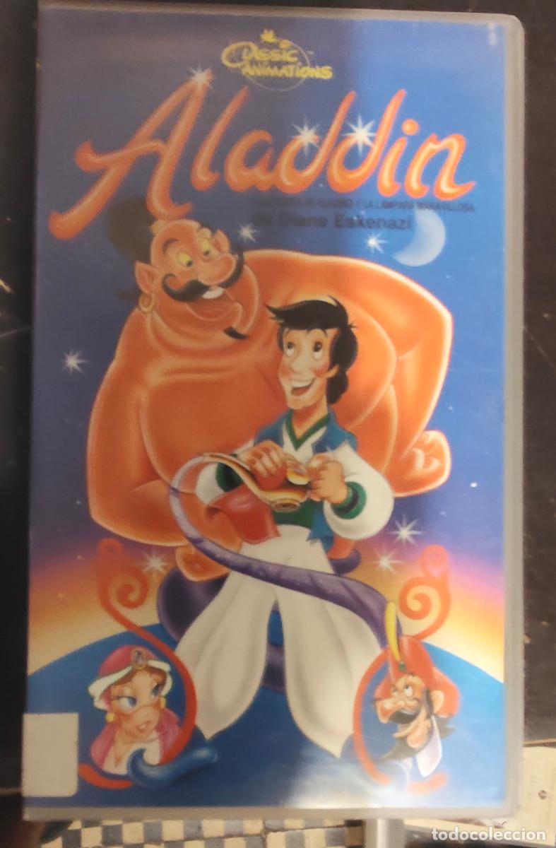 Cine: FILM ANIMACION ALADDIN WALT DISNEY 1994 EN ESPA&Ntilde;OL - vhs