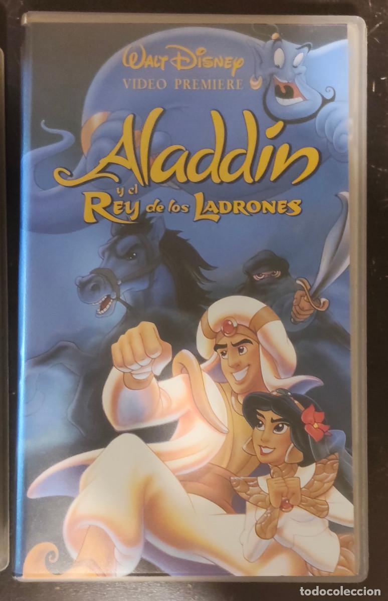 Cine: ALADDIN Y EL REY DE LOS LADRONES VHS - Foto 1