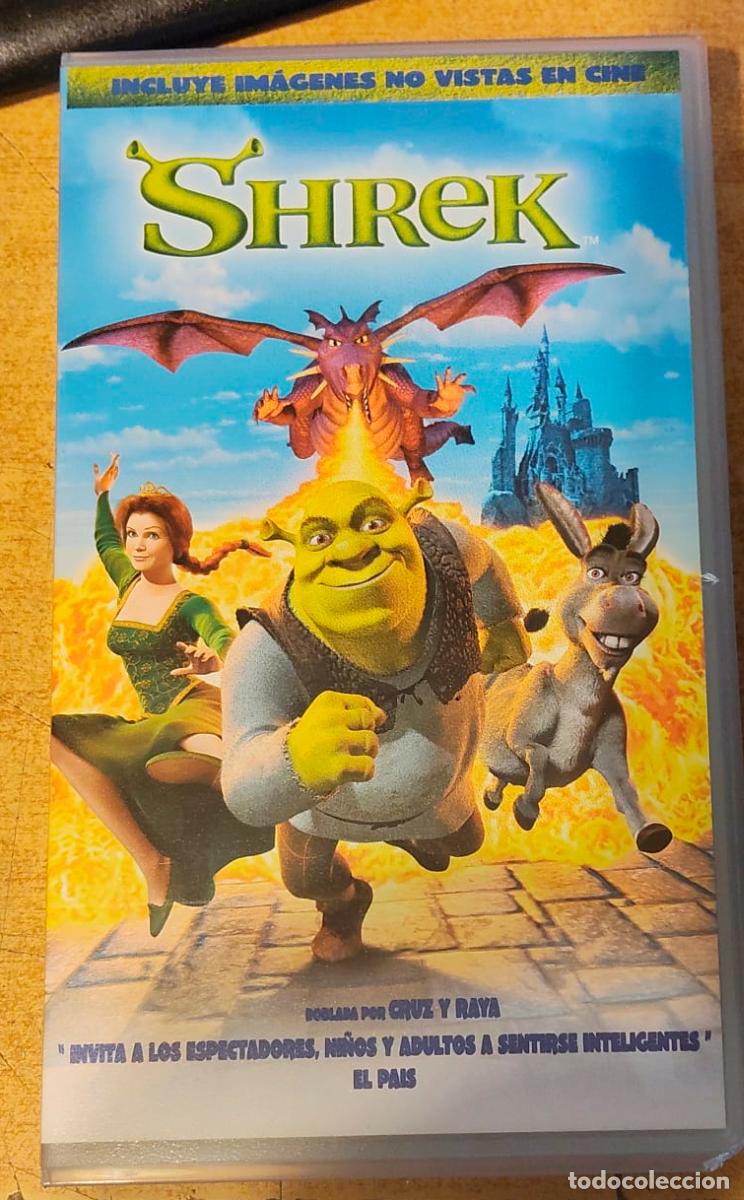 Cine: VHS, SHREK, INCLUYE IM&Aacute;GENES NO VISTAS EN CINE