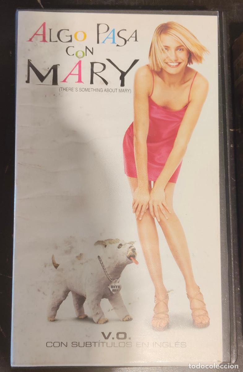 Cine: VHS VIDEO ALGO PASA CON MARY Cameron Diaz, Ben Stiller, Matt Dillon, Chris Elliott, Lee Evans,