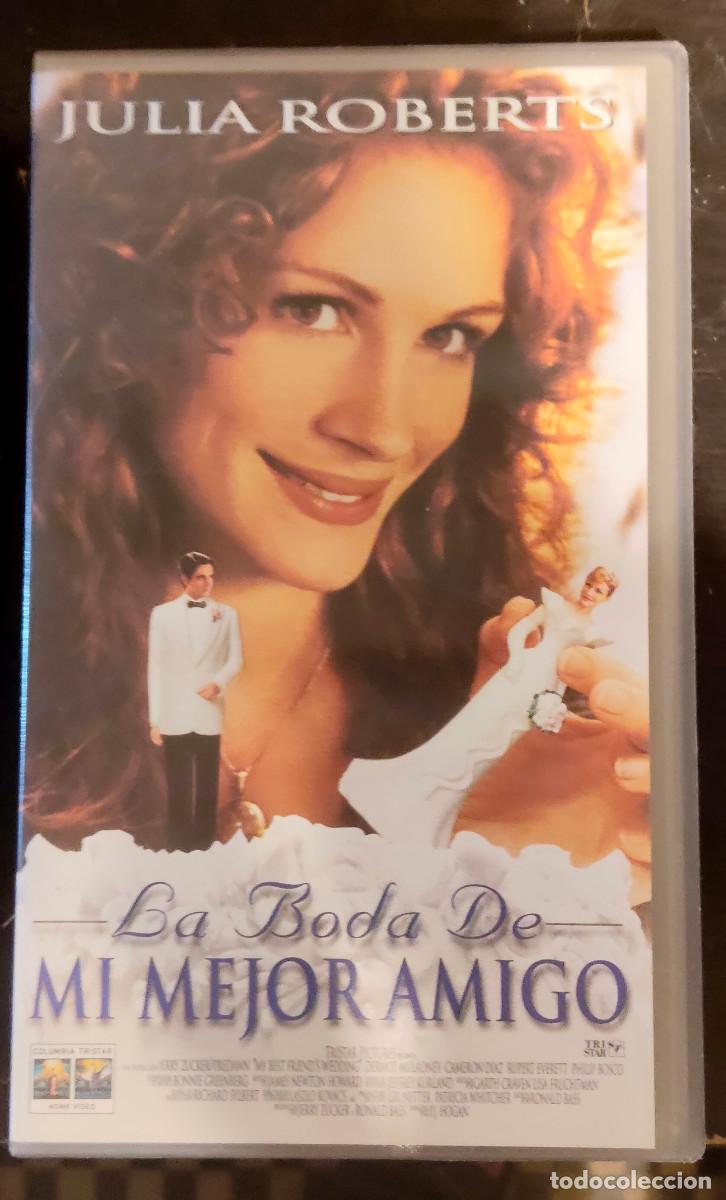 Cine: 'La boda de mi mejor amigo', con Julia Roberts. VHS original.
