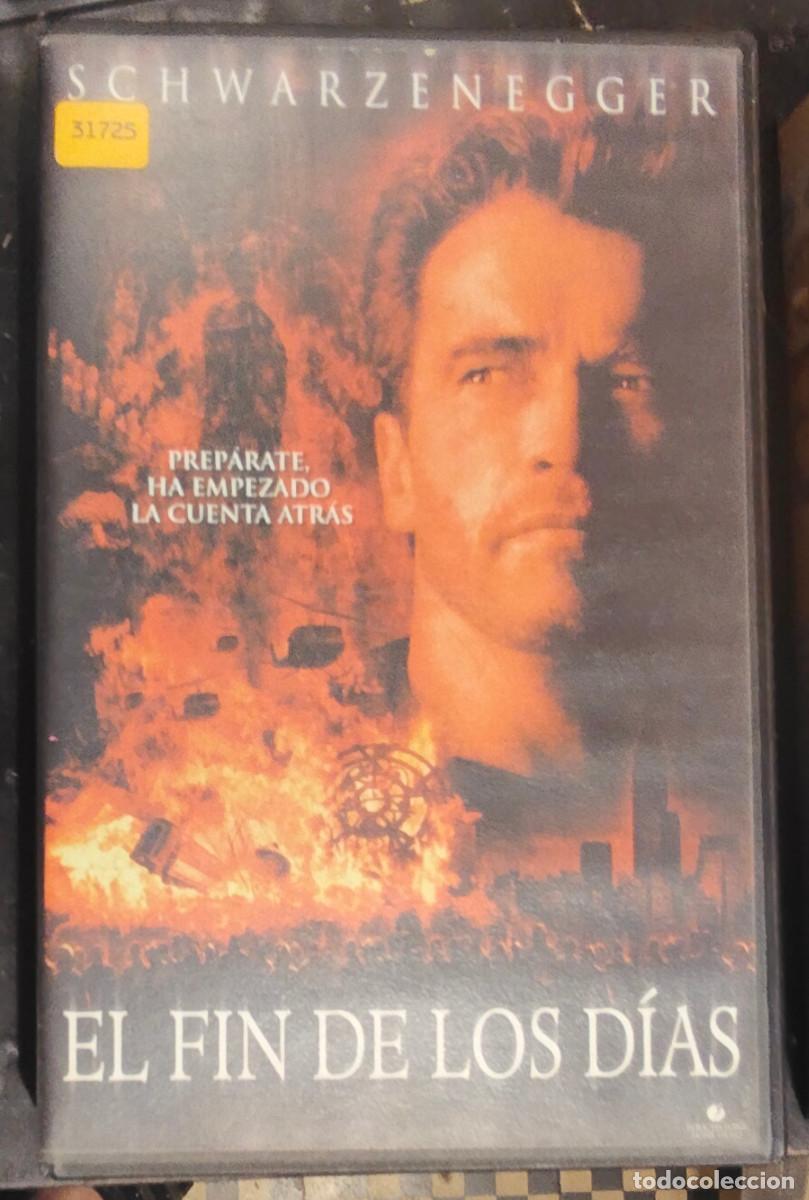 Cine: EL FIN DE LOS D&Iacute;AS (Arnold Schwarzenegger, Gabriel Byrne, Kevin Pollak, Robin Tunney) * VHS ACCION