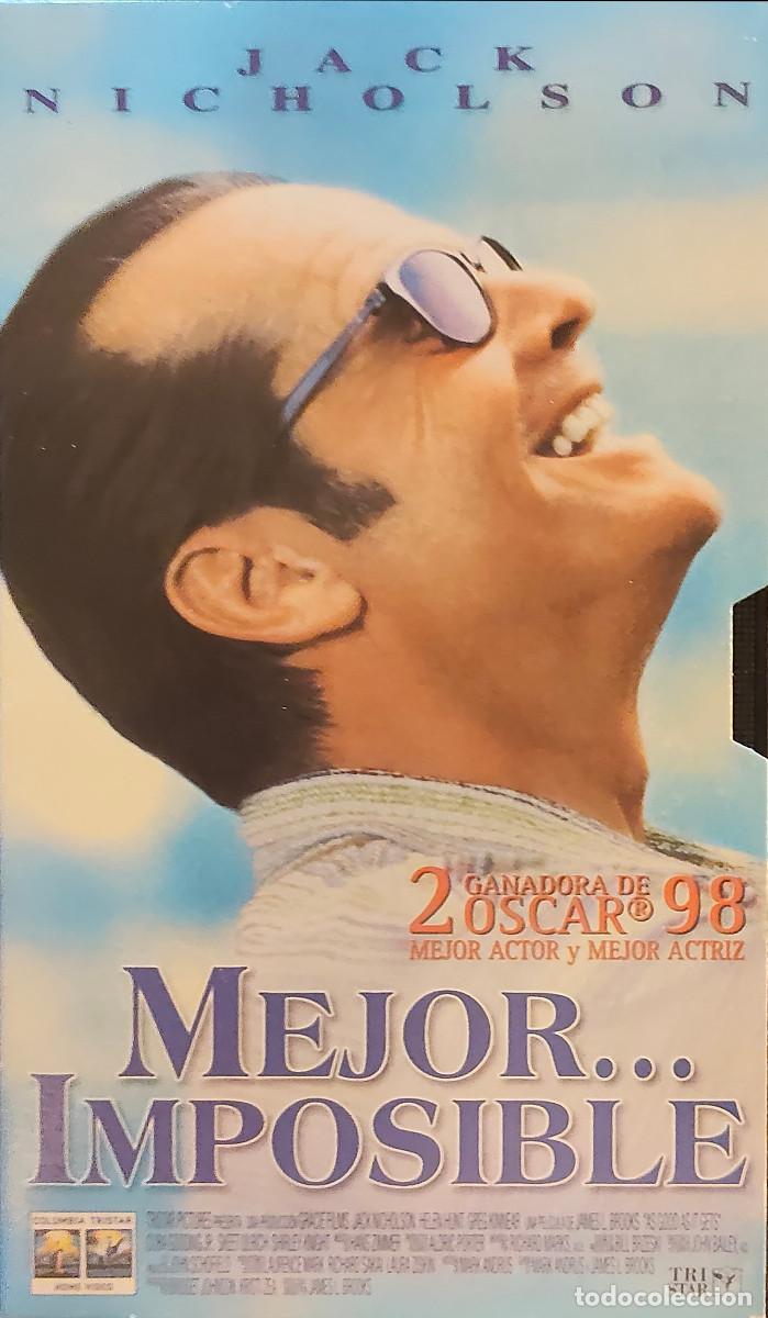 Cine: vhs -MEJOR IMPOSIBLE. JACK NICHIOLSON. HELEN HUNT. PELICULA. CINE.