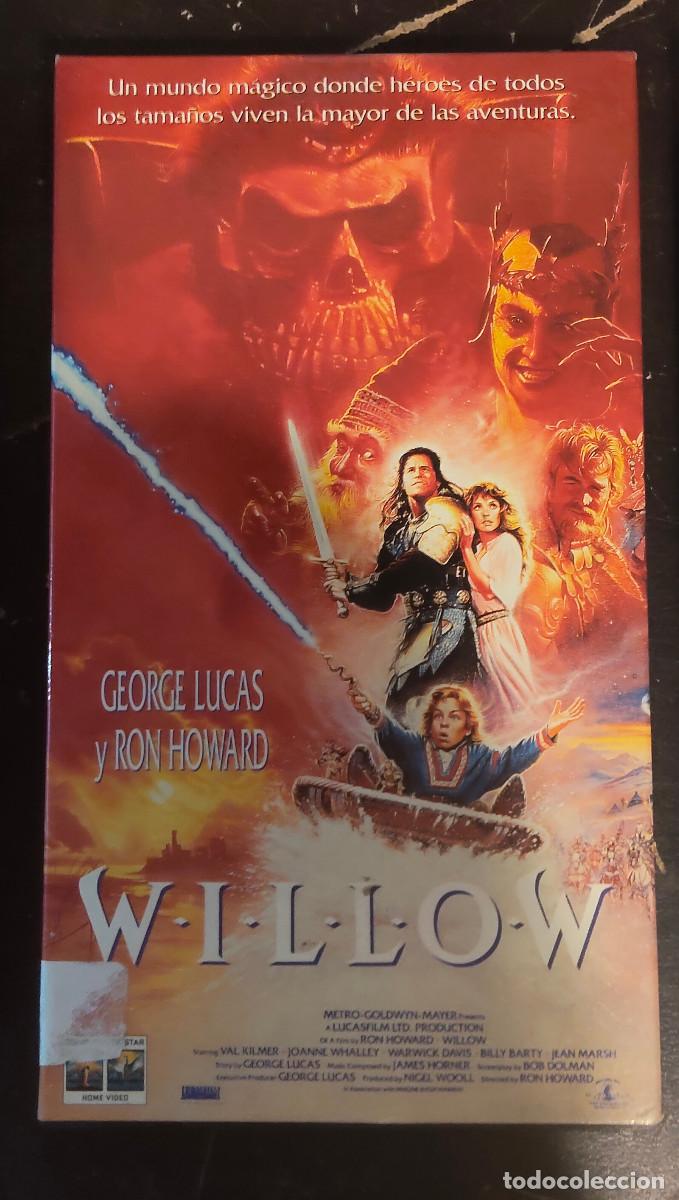 Cine: VHS ORIGINAL FUNDA CARTON - WILLOW - GEORGE LUCAS - VAL KILMER