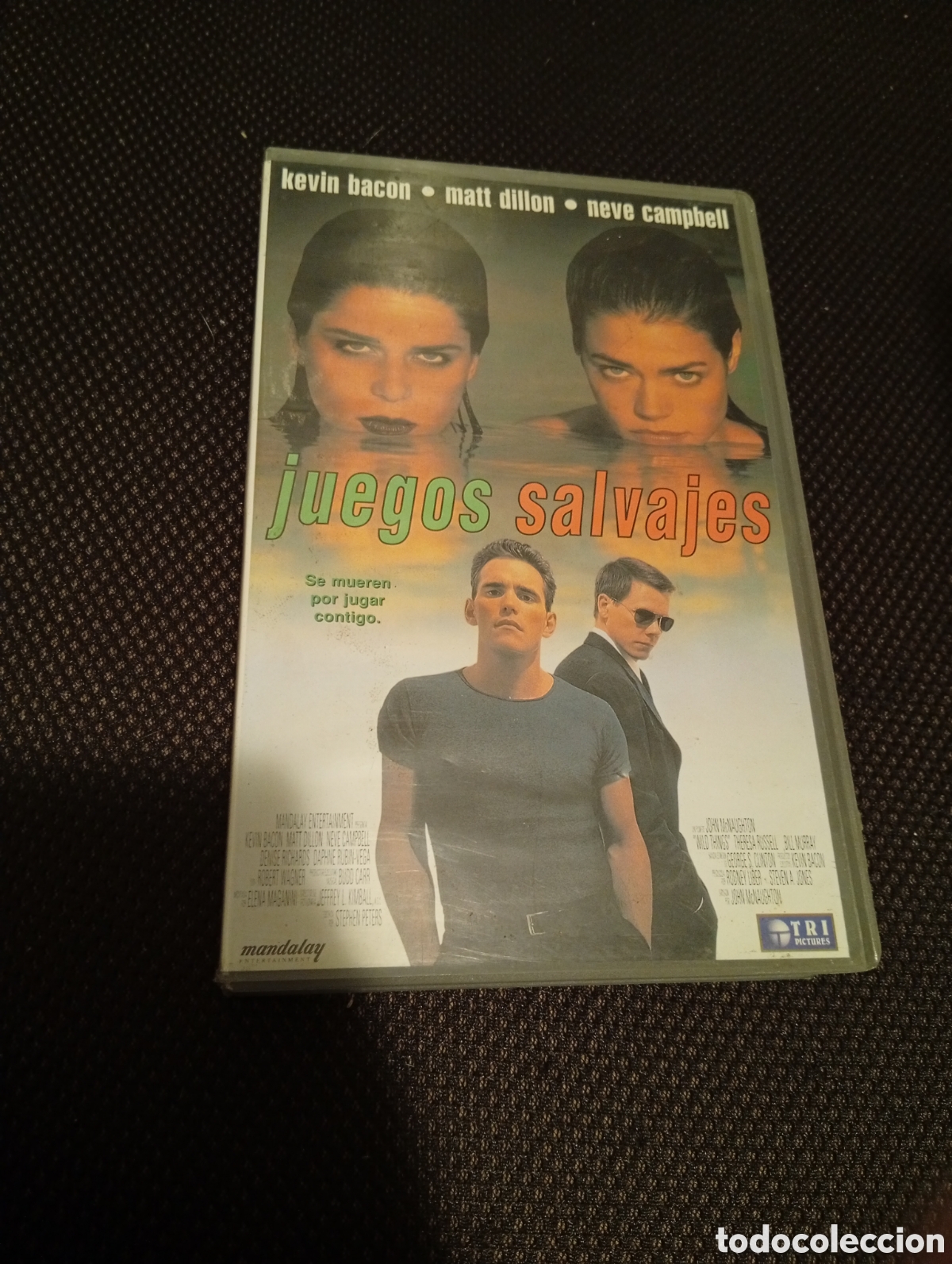 Cine: Juegos salvajes vhs pel&iacute;cula