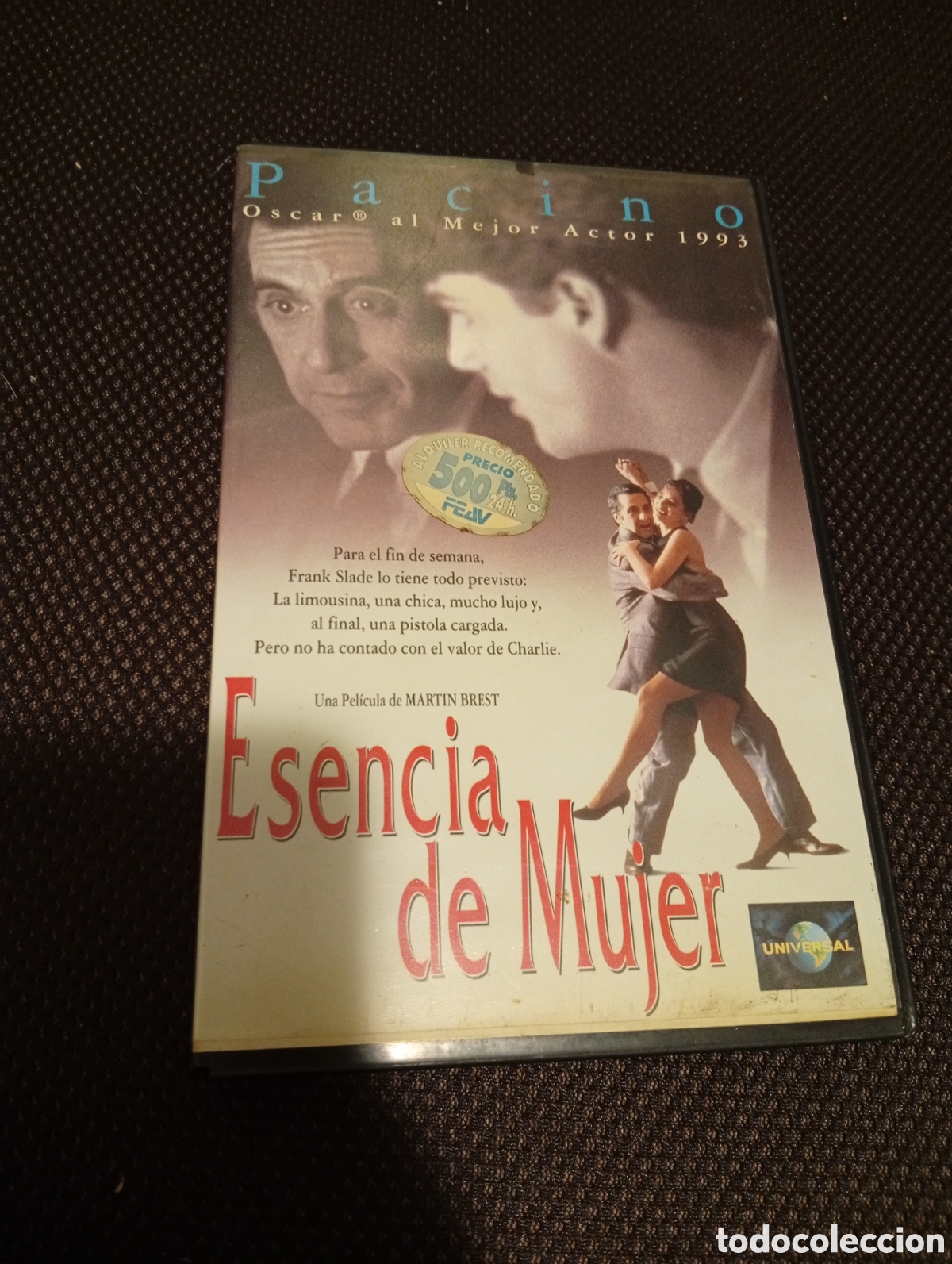 Cine: Esencia de mujer vhs
