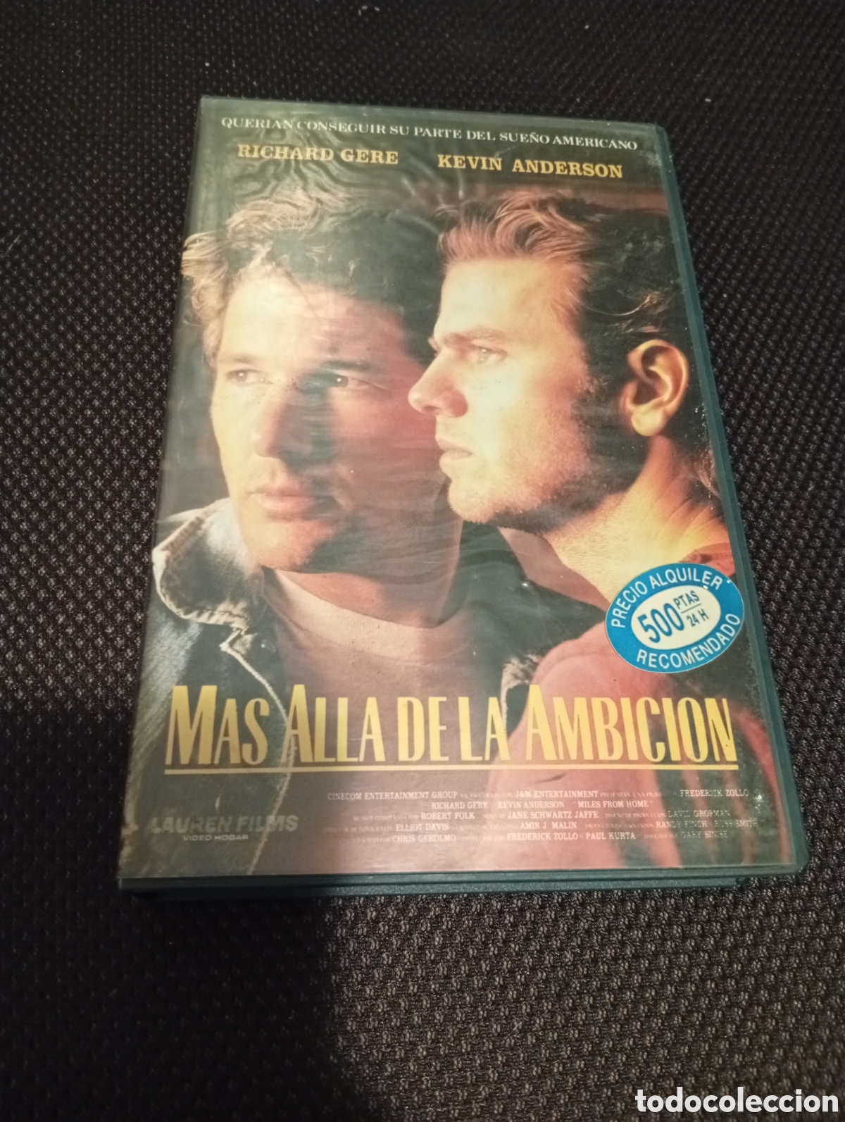 Cine: M&aacute;s all&aacute; de la ambici&oacute;n vhs