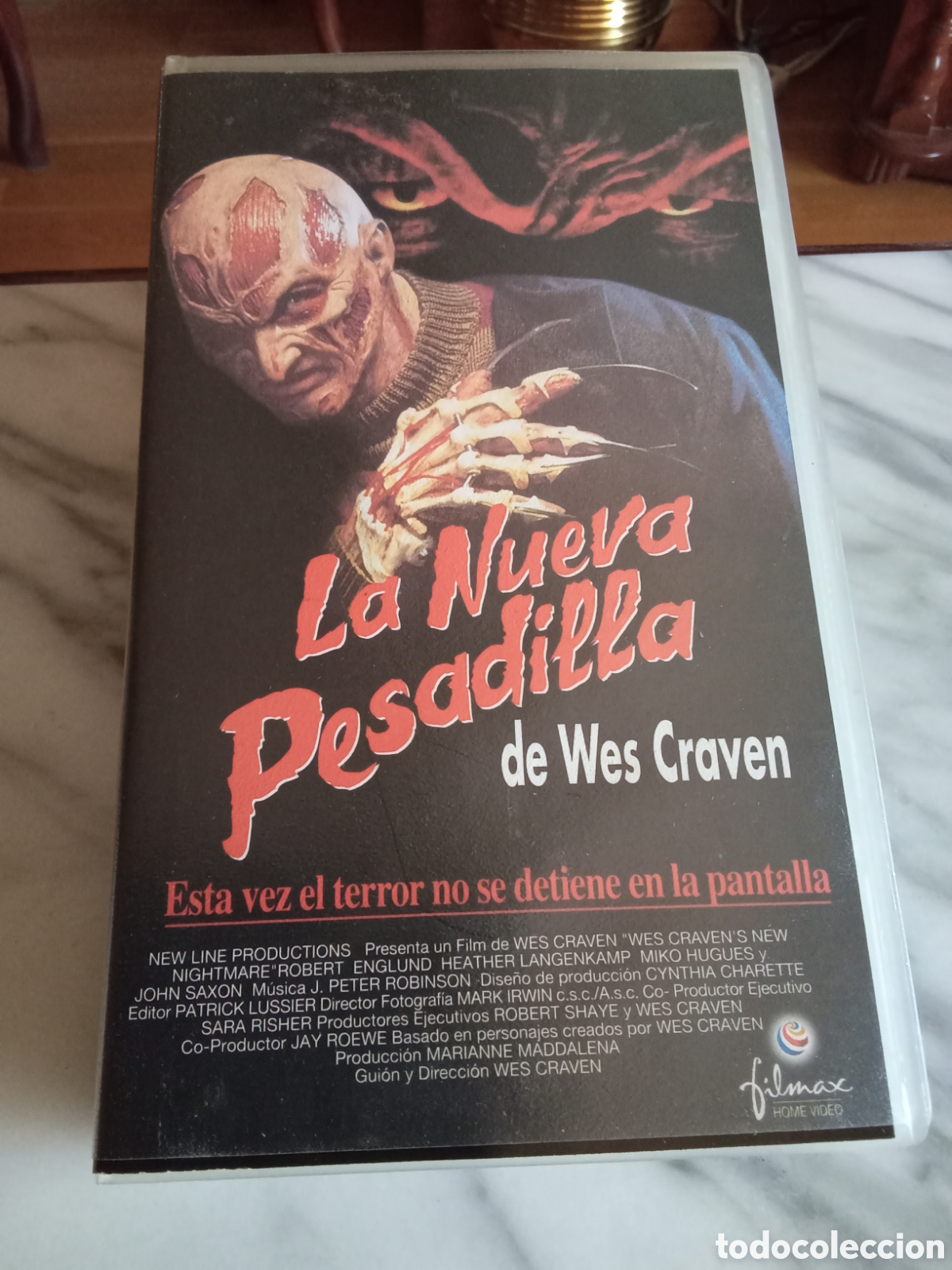 Cine: VHS La Nueva Pesadilla de Wes Craven