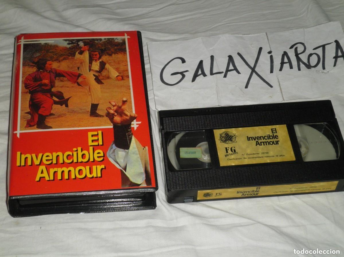 Cine: El invencible Armour. Pelicula en video VHS