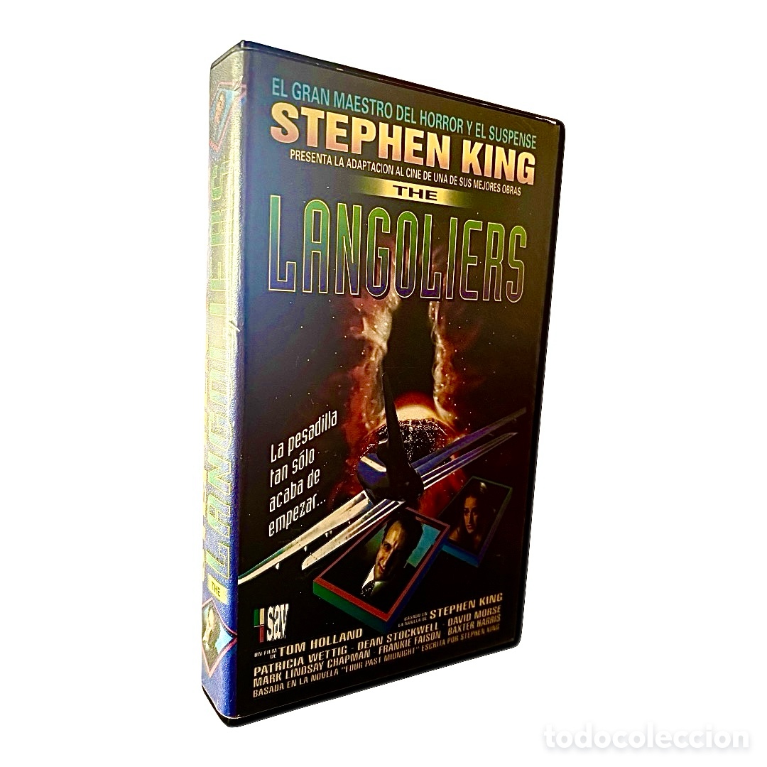 Cine: THE LANGOLIERS - VHS - Stephen King - 180 min. COMPLETA