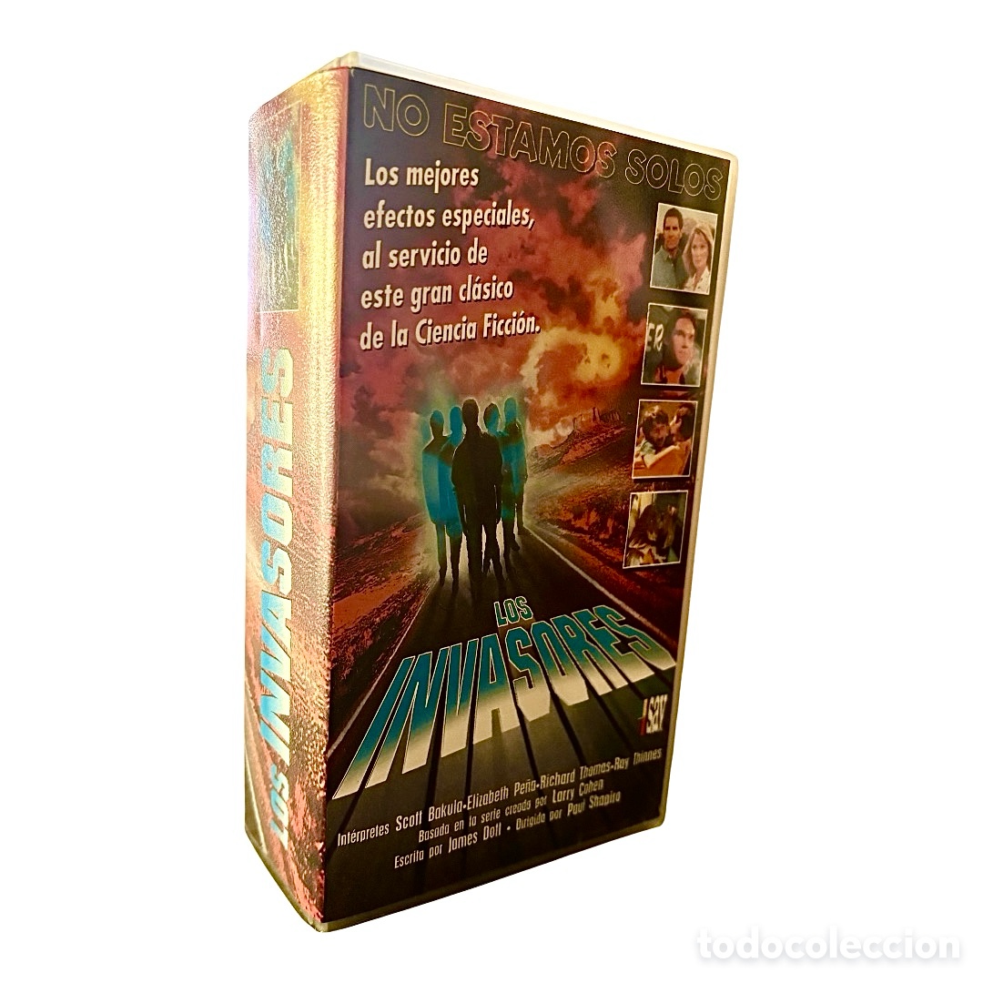 Cine: LOS INVASORES - 2 VHS - COMPLETA - Estuche doble