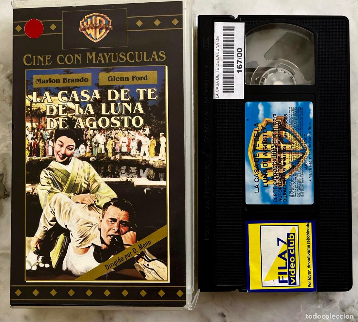 Cine: LA CASA DE TE DE LA LUNA DE AGOSTO. MARLON BRANDO. GLENN FORD. DANIEL MANN. VHS