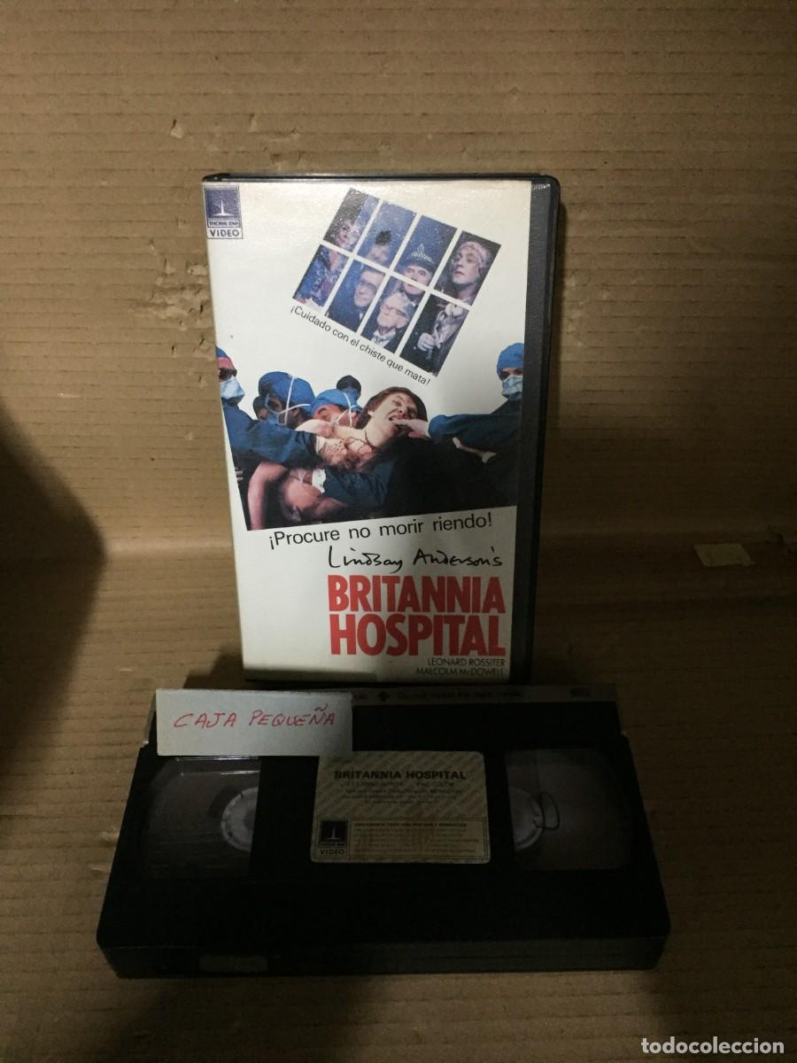 Cine: Vhs Britannia hospital - Leonard Rossiter