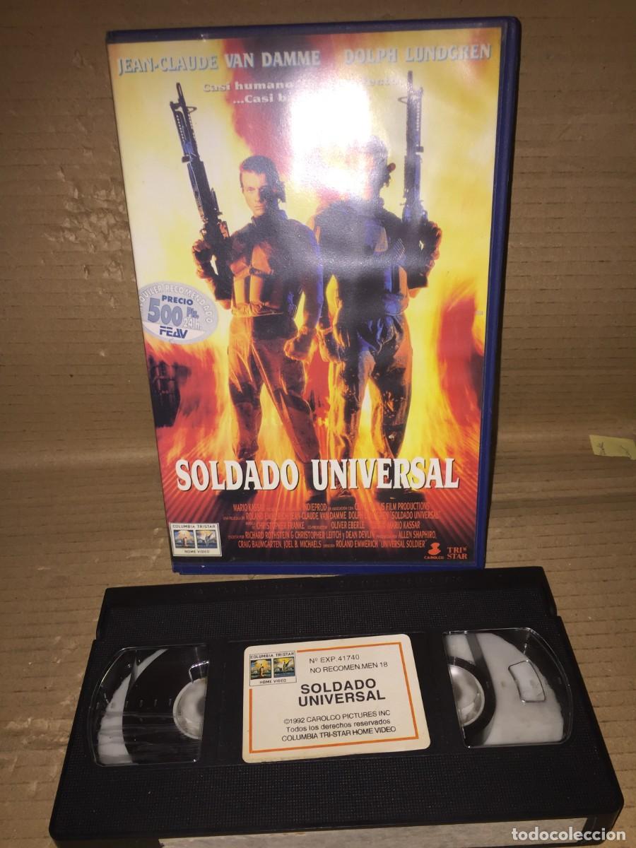 Cine: Vhs Soldado universal - Van Damme