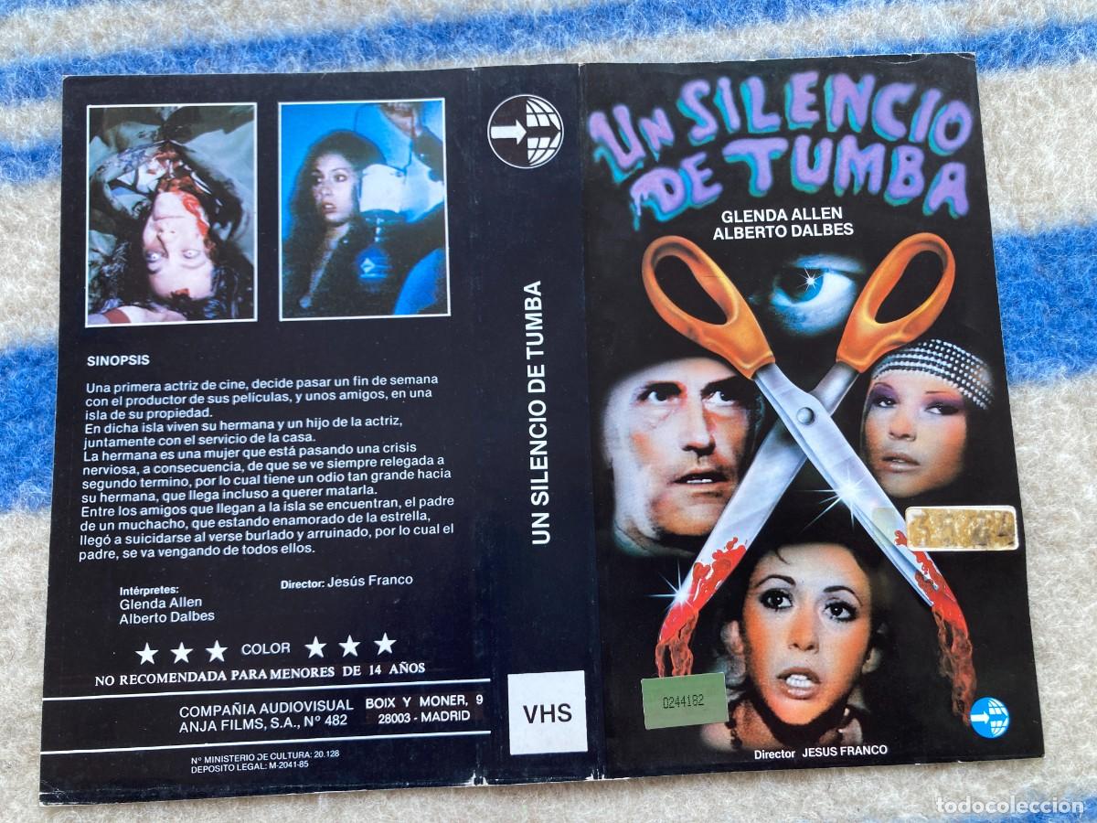Cine: Car&aacute;tula video original UN SILENCIO DE TUMBA