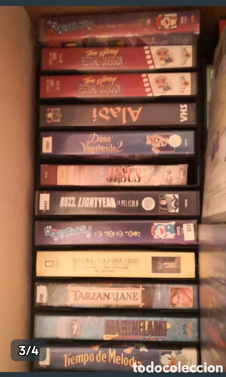 Cine: 40 Cintas de video Disney VHS