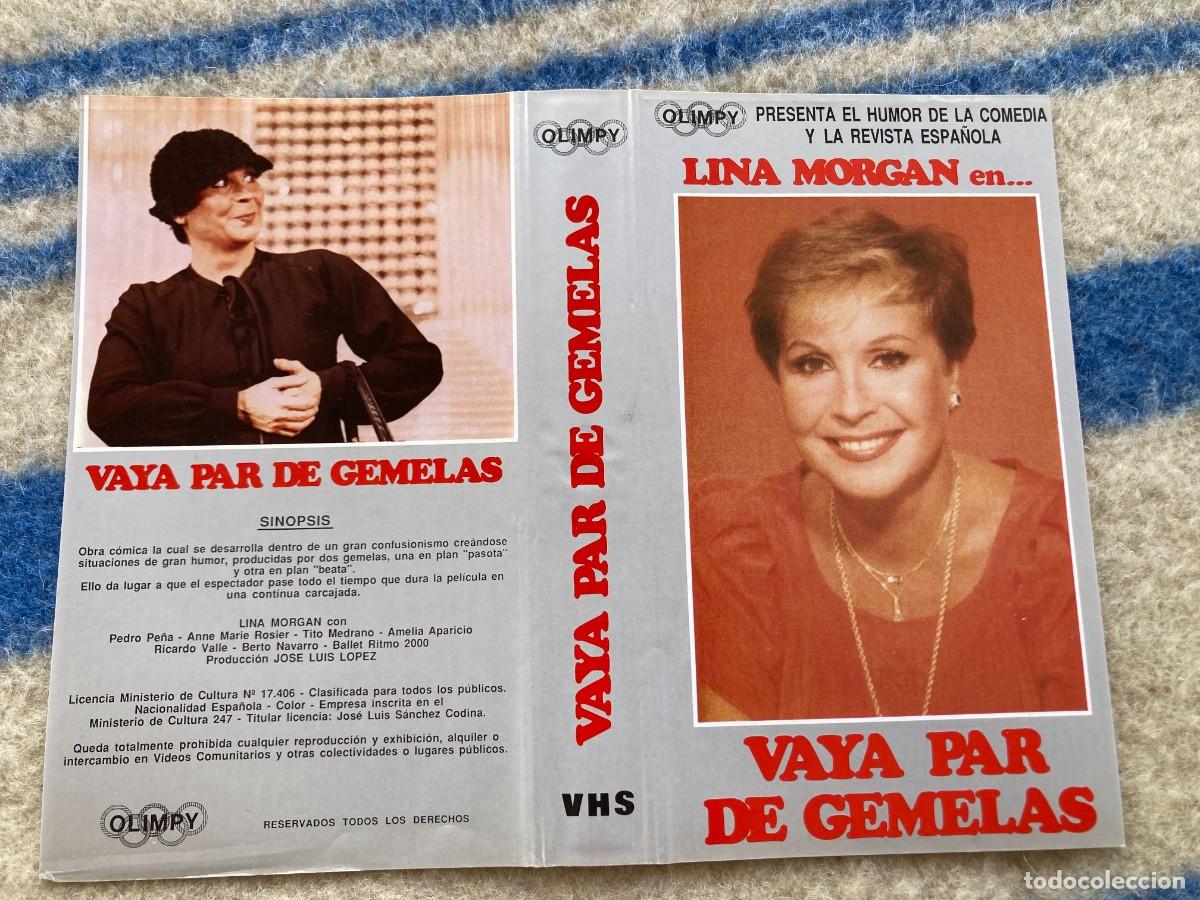 Cine: Car&aacute;tula video original VAYA PAR DE GEMELAS