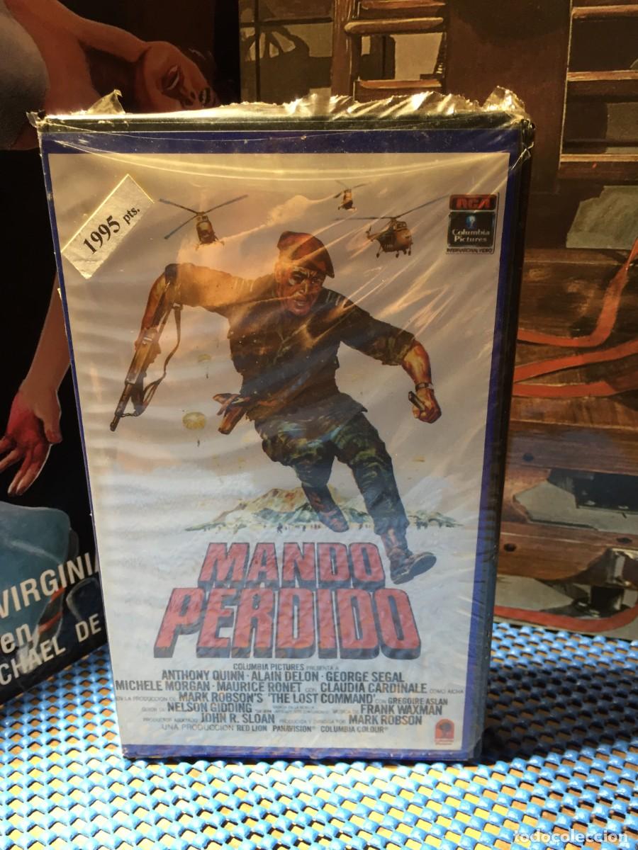 Cine: Vhs Mando perdido Anthony Quinn