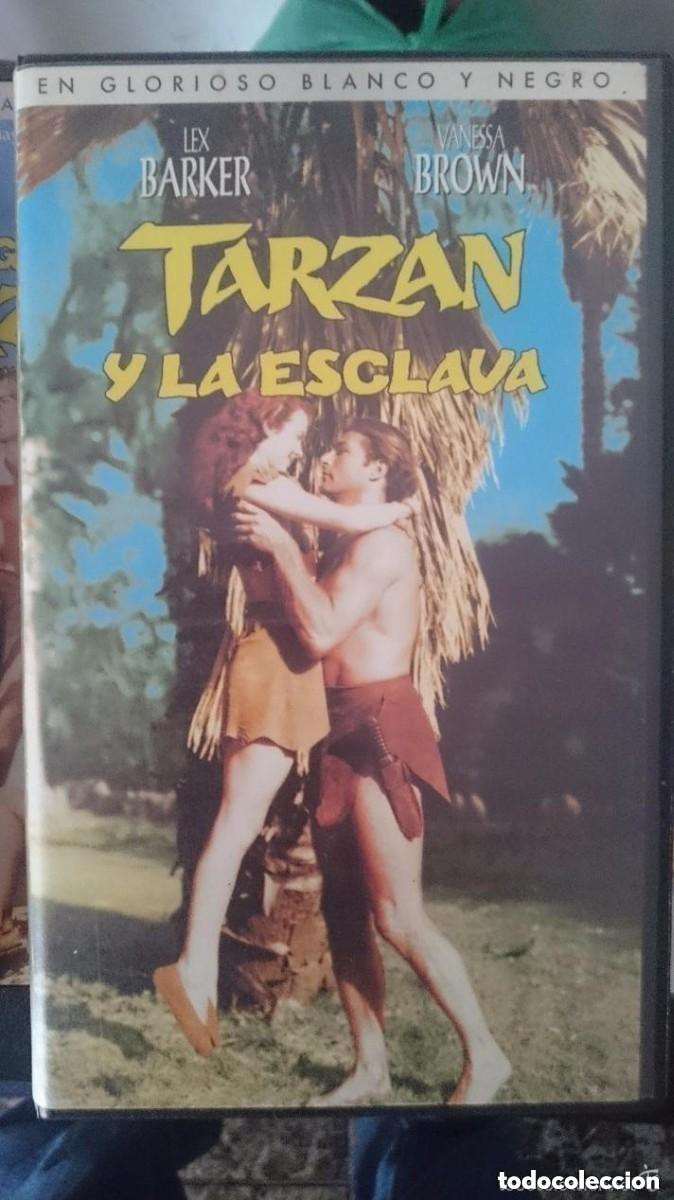 Cine: VHS - TARZAN - TARZAN Y LA ESCLAVA -- LEX BARKER - VANESSA BROWN