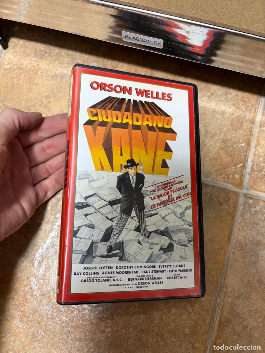 Cine: BLAS10VHSE Pel&iacute;cula VHS Ciudadano Kane &ndash; Orson Welles.