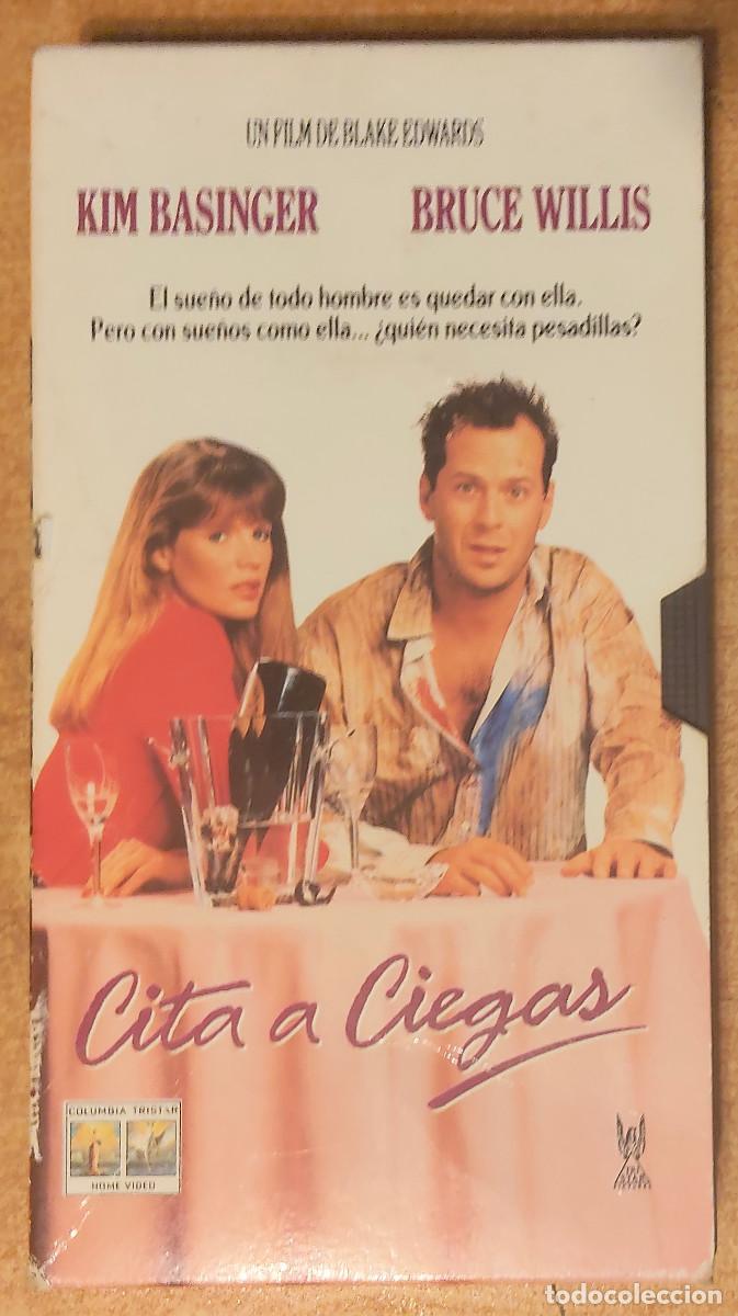 Cine: PELICULA VHS - CITA A CIEGAS - KIM BASINGER - BRUCE WILLIS