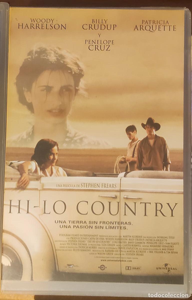 Cine: VHS HI-LO COUNTRY , BILLY CRUDUP Y PENELOPE CRUZ