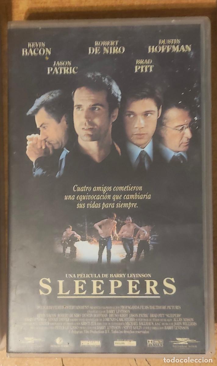 Cine: SLEEPERS BRAD PITT KEVIN BACON ROBERT DE NIRO POSTER ORIGINAL 70X100 ESTRENO
