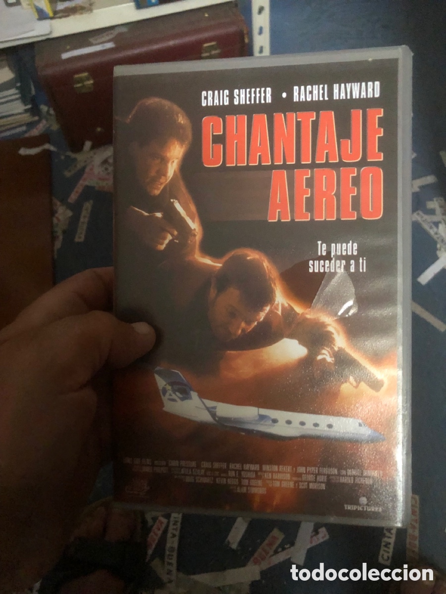 Cine: VHS V&Iacute;DEO CLUB CHANTAJE A&Eacute;REO