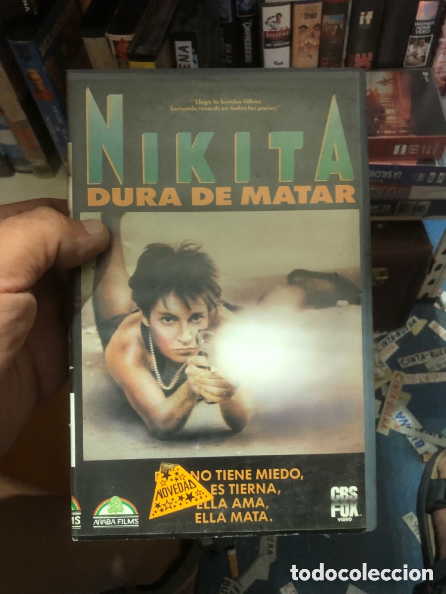 Cine: VHS V&Iacute;DEO CLUB NIKITA DURA DE MATAR